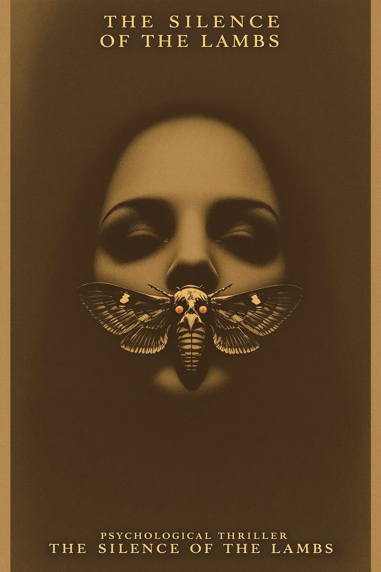 沉默的羔羊 - The Silence of the Lambs 影视工场经典影片海报