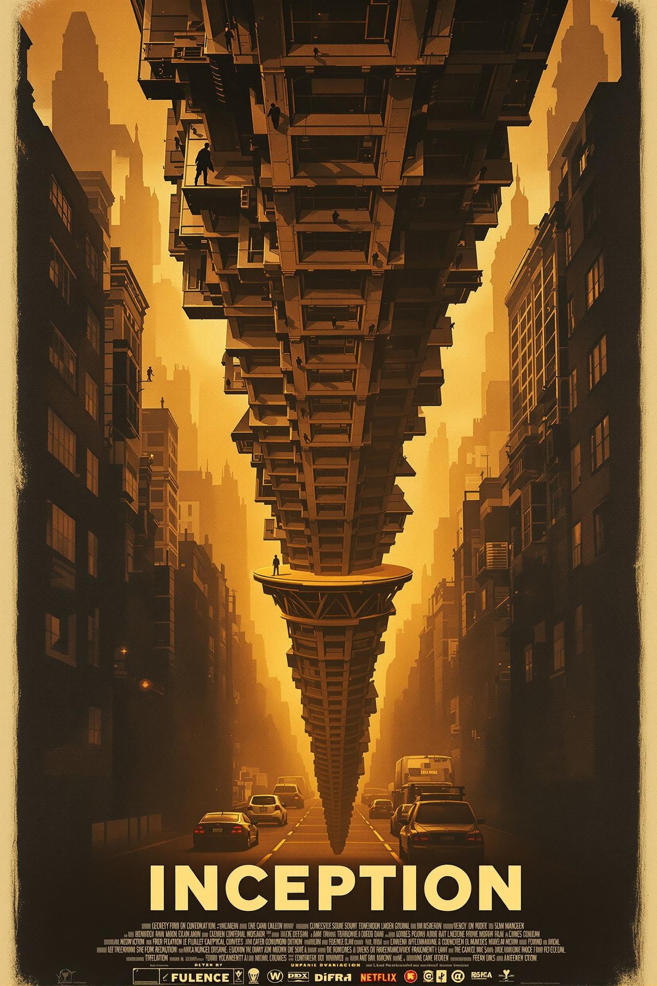 盗梦空间 - Inception 影视工场经典影片海报