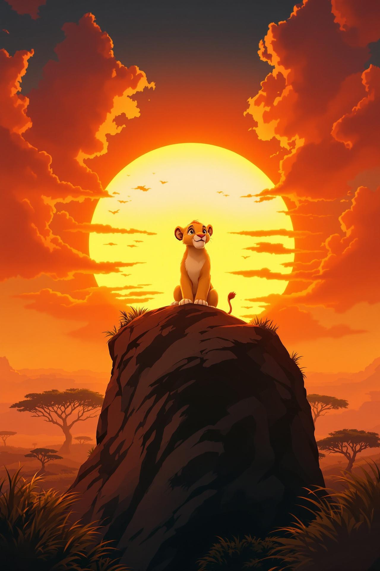 狮子王 - The Lion King 影视工场经典影片海报