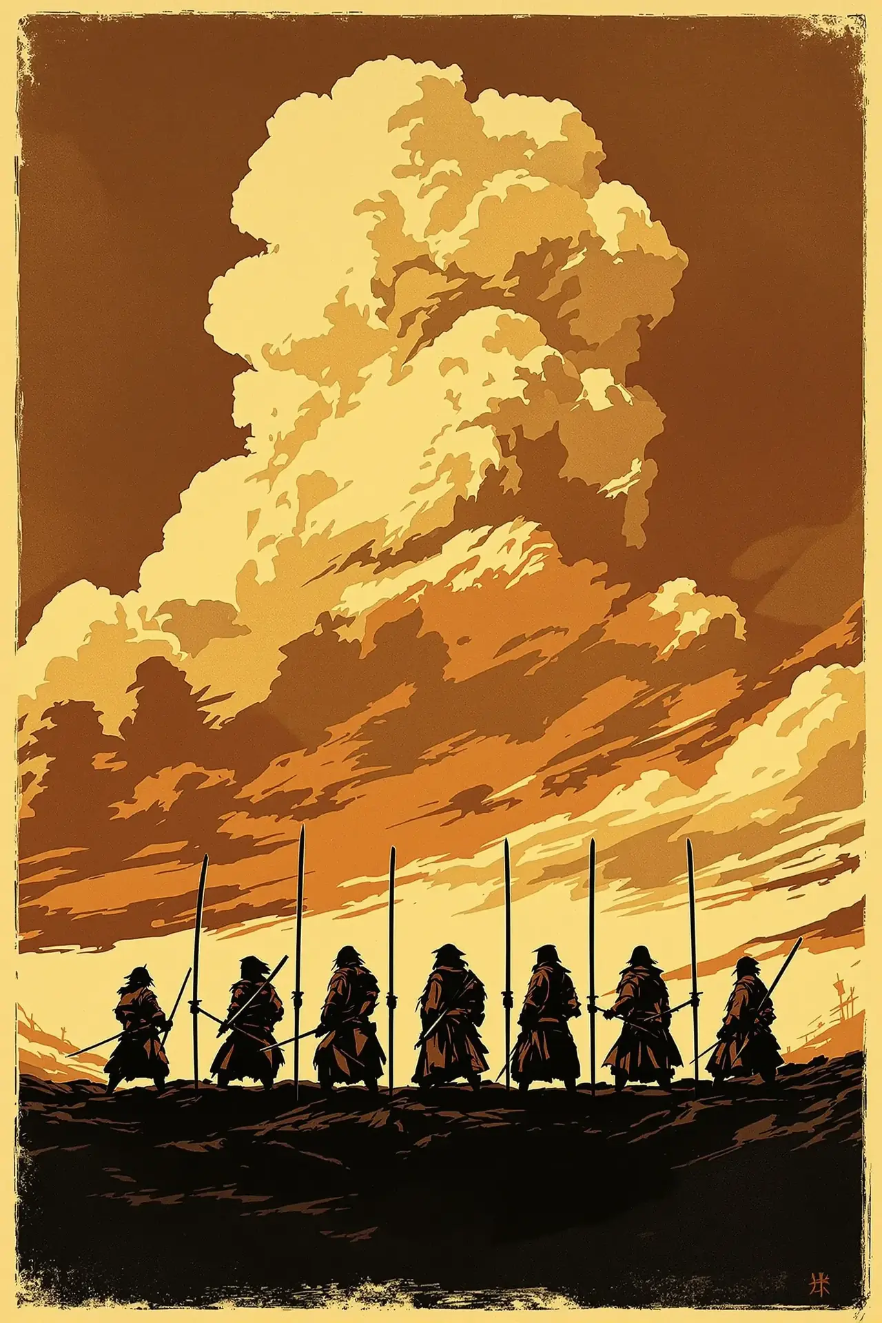 七武士 - 七人の侍 影视工场经典影片海报